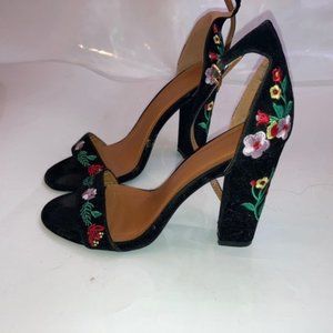 Lulus Embroidered Heels